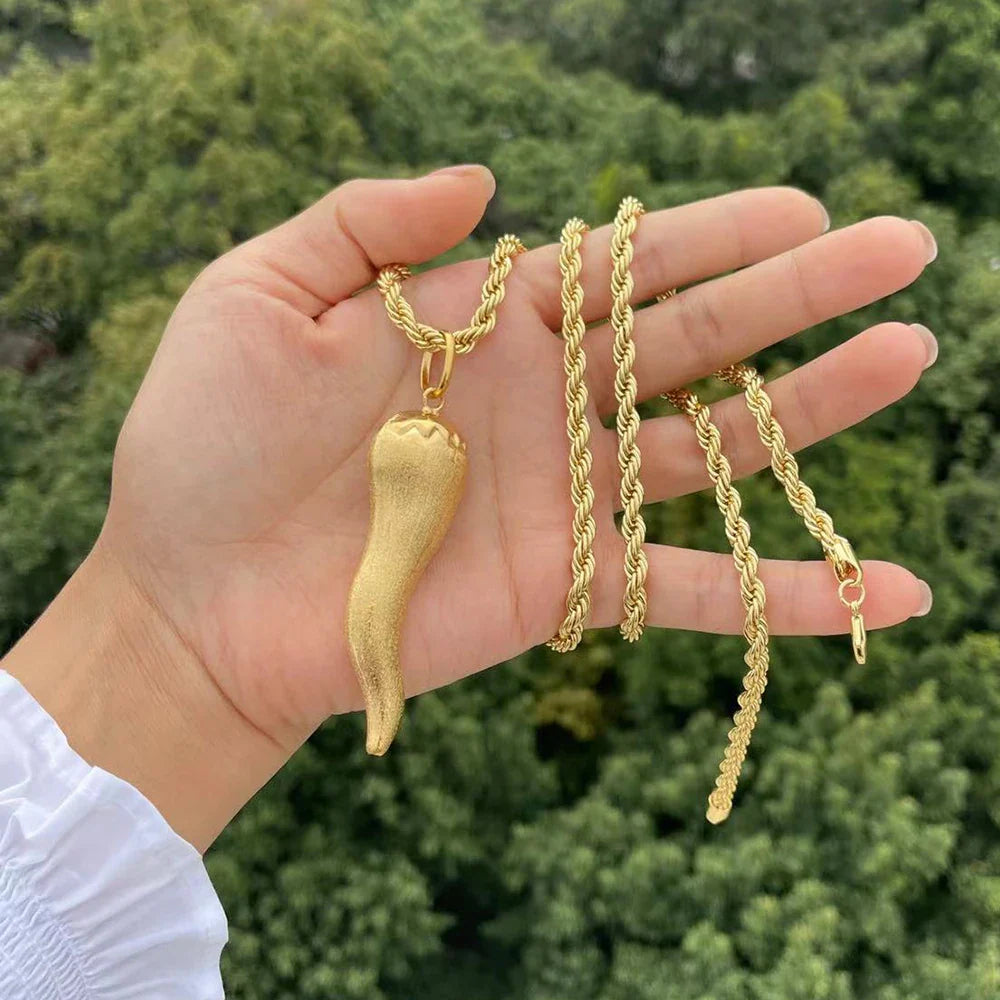 Collana placcata in oro Set di gioielli boutique Set di collane da sposa Set di gioielli di qualità di lusso per uomini e donne