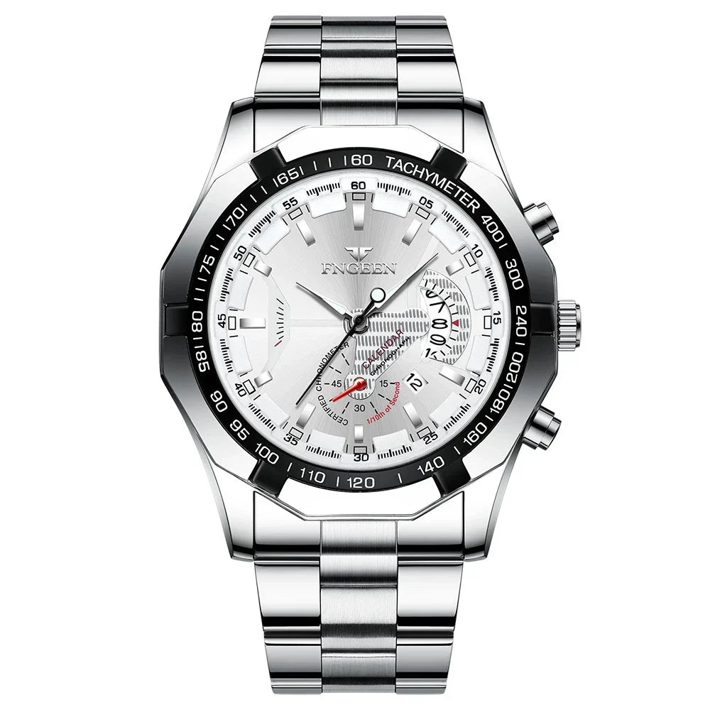 2024 Top Brand di Lusso Orologio di Moda Casual Militare Al Quarzo Sport Orologio Da Polso In Acciaio Pieno Impermeabile Orologio da Uomo Relogio Masculino