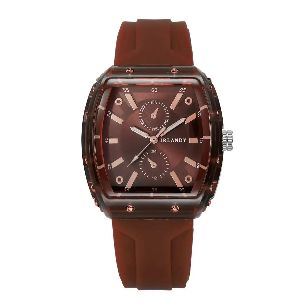 Orologi da donna alla moda Orologi da polso al quarzo da donna con cinturino in silicone casual per ragazze Orologio Reloj Mujer (senza scatola)