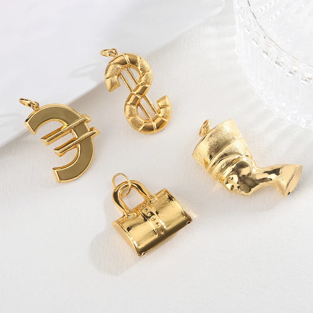 Collana placcata in oro Set di gioielli boutique Set di collane da sposa Set di gioielli di qualità di lusso per uomini e donne