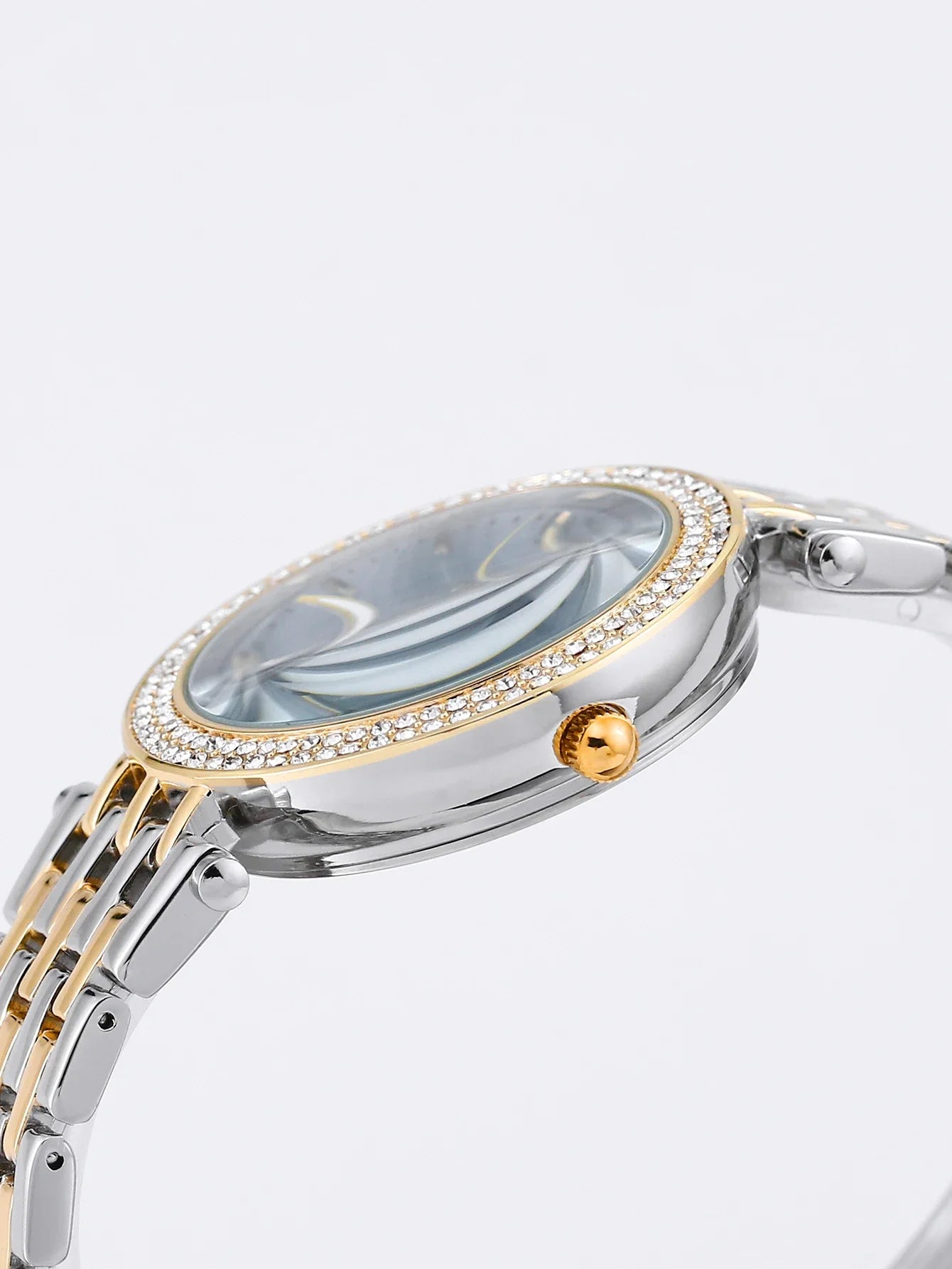 Orologio al quarzo da donna DENVOSI Orologio da polso da donna All-match con montatura di diamanti di lusso elegante e alla moda delle migliori marche