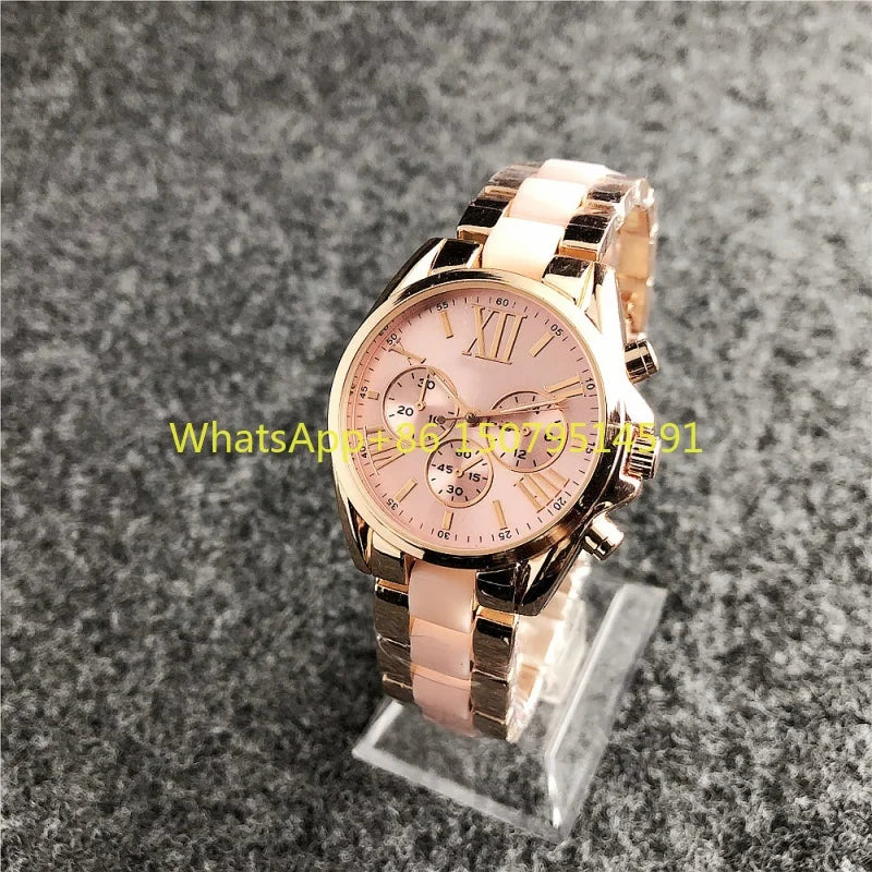 Nuovi orologi da polso da donna in acciaio inossidabile, orologi al quarzo da donna, orologi eleganti da donna di marca di lusso, orologi da donna