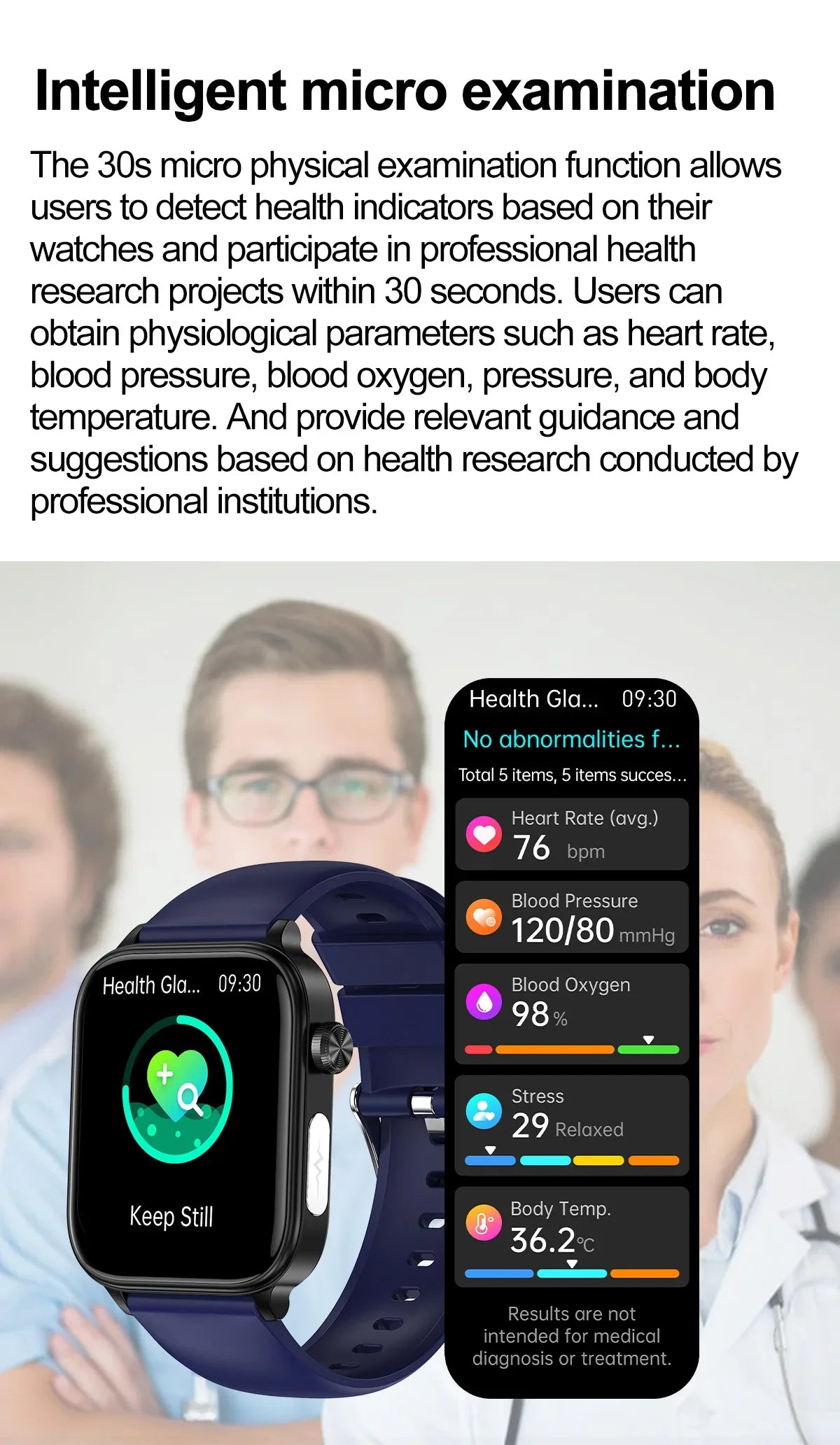 Nuovo 2025 Smartwatch per XIAOM1 con ECG+PPG, Monitoraggio Grasso Sanguigno e Acido Urico, Frequenza Cardiaca, Pressione Sanguigna, Chiamate Bluetooth per Uomini e Donne