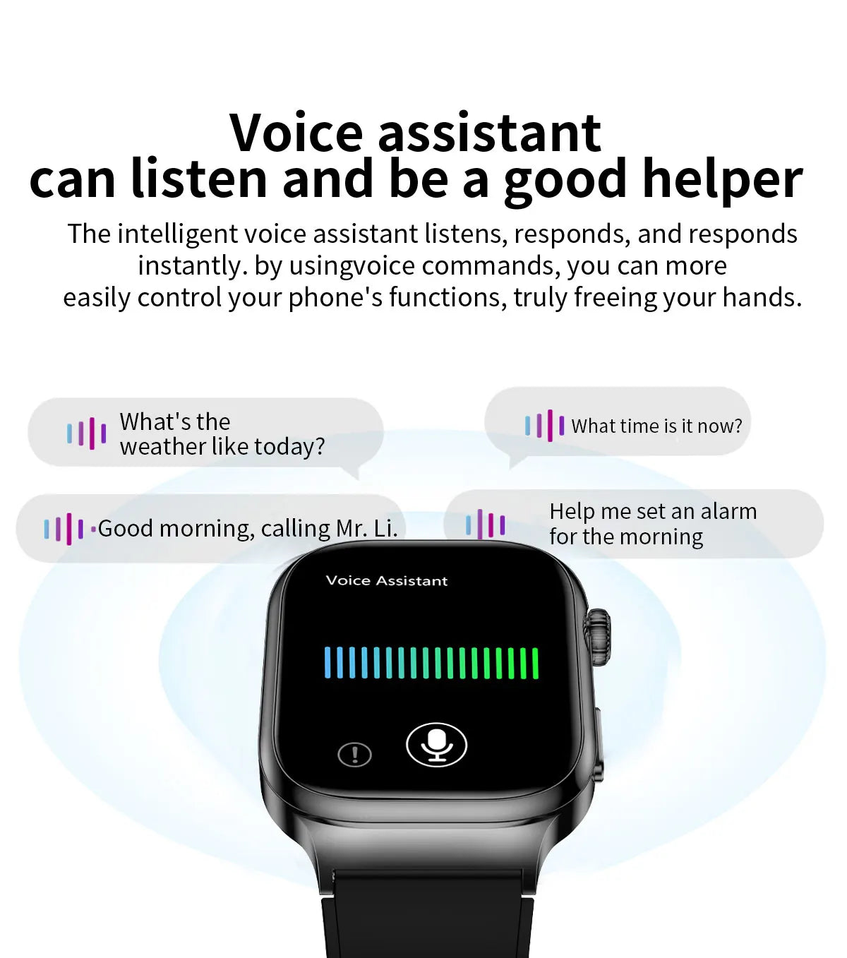 2026 Nuovo Misurazione Accurata Salute Smart Watch ECG + PPG Acido Urico Pressione Sanguigna Lipidi Nel Sangue Chiamata BT Smartwatch Per Le Donne Degli Uomini