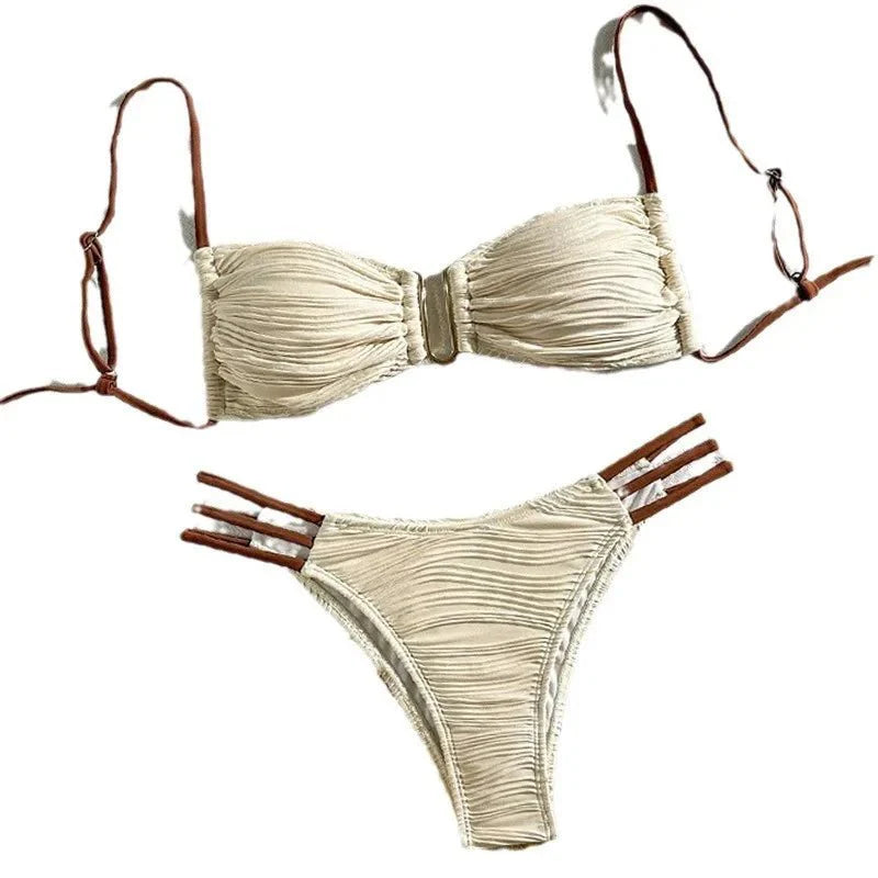 Nuovi Bikini Sexy 2026 Costumi da Bagno Donna Push-Up Abbigliamento da Spiaggia Femminile Set Bikini Brasiliano per Piscina