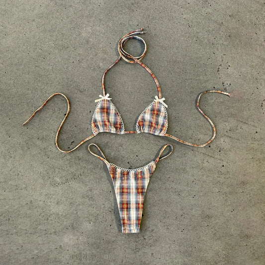 Bikini Push-Up 2026, Costume da Bagno Sexy da Donna, Set Bikini Brasiliano, Costume da Bagno con Fiocco, Abbigliamento da Spiaggia