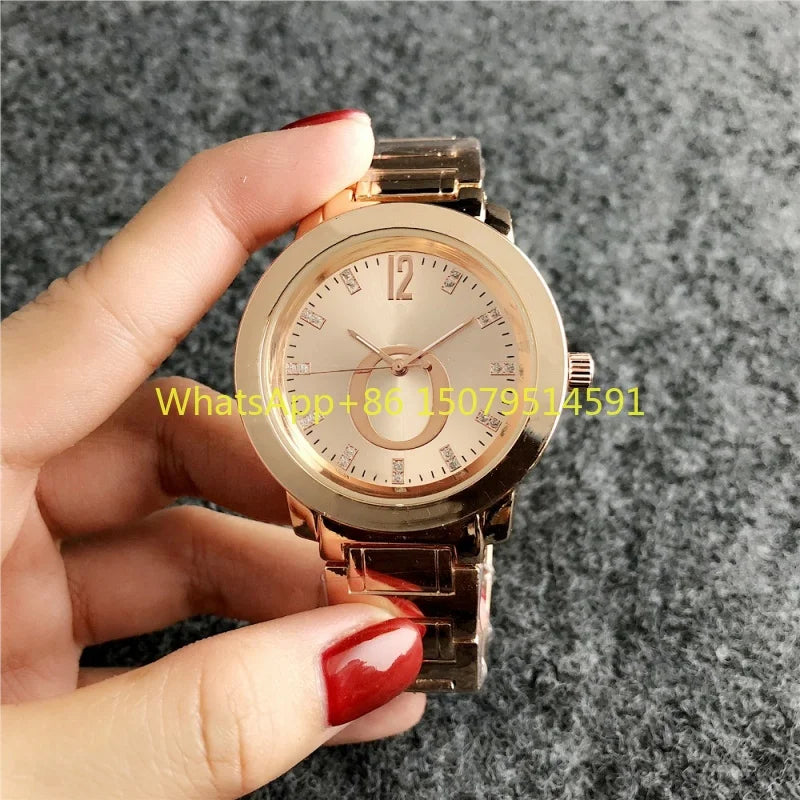 Nuovi Orologi da Donna di Lusso, Moda, Calendario, Acciaio Inossidabile, Quarzo, Orologi da Polso da Donna, Reloj Mujer, Best Seller, Montre