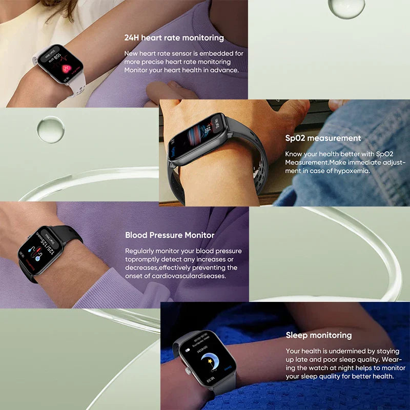 Per Xiaomi Watch 5 Smart Watch da uomo HD AMOLED schermo frequenza cardiaca chiamate Bluetooth localizzazione GPS Smartwatch sportivo impermeabile da donna
