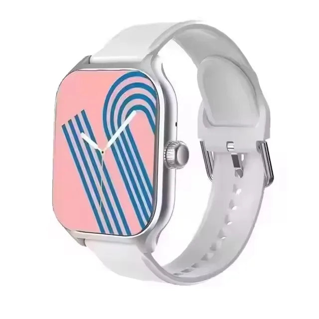 Smartwatch 2025 per Android e iOS, Schermo a Colori da 2,01 Pollici, Risposta alle Chiamate Bluetooth, Orologio Fitness Tracker per Donne e Uomini
