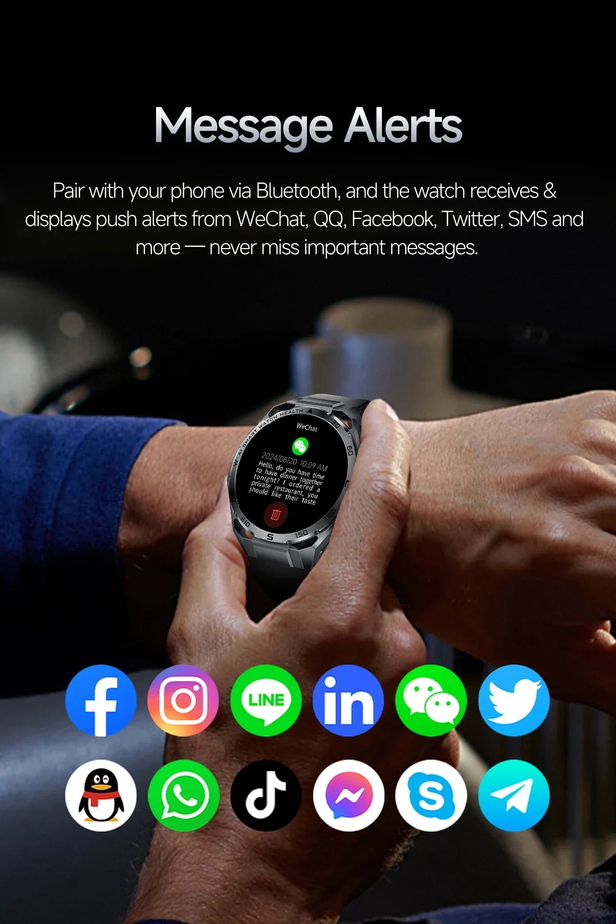 Nuovo Smartwatch 2026 con Analisi del Grasso Corporeo ECG+PPG, Acido Urico, Pressione Sanguigna, Ossigeno nel Sangue, Chiamate Bluetooth, Orologio Sportivo Intelligente per Uomini e Donne