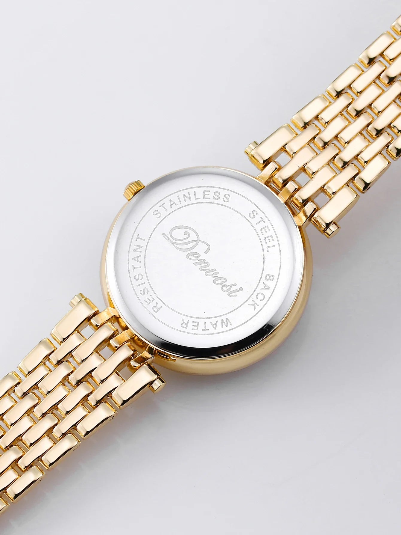 Orologio al quarzo da donna DENVOSI Orologio da polso da donna All-match con montatura di diamanti di lusso elegante e alla moda delle migliori marche