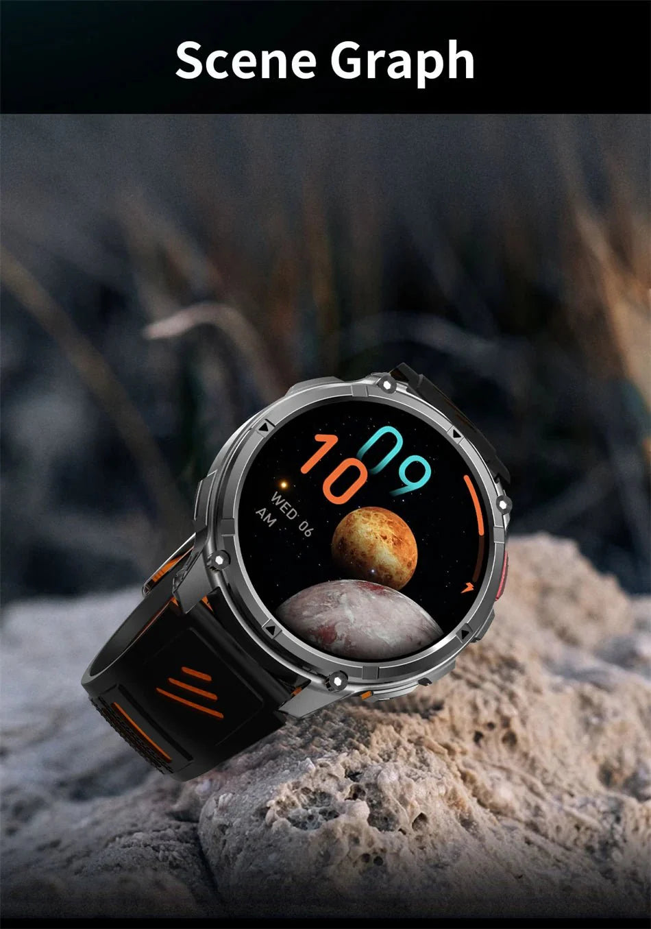 Nuovo T-Rex3 Ultra 1100mAh Batteria Smart Watch GPS Track Bussola IP69K Impermeabile Sport tracker All'aperto Militare Smartwatch