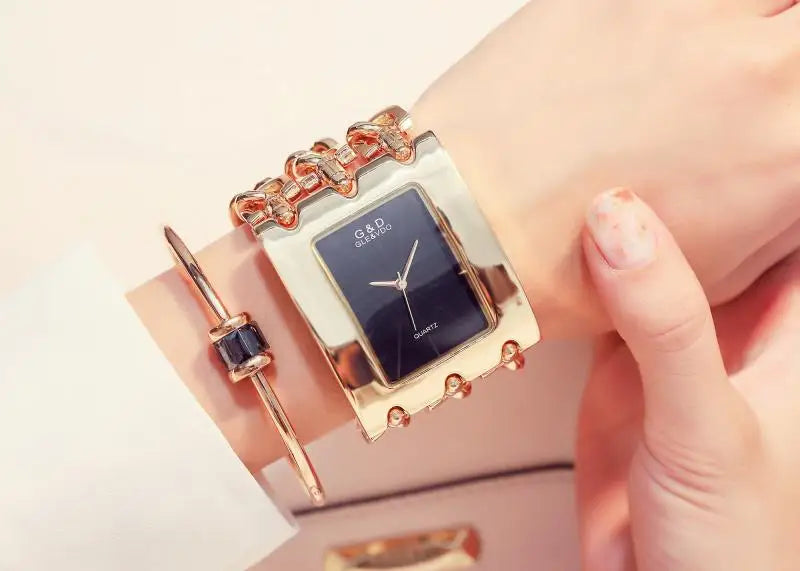 Orologio da donna di marca di lusso Abito con strass Orologi da polso da donna Eleganti orologi femminili in oro per le donne Montre Femme 2025