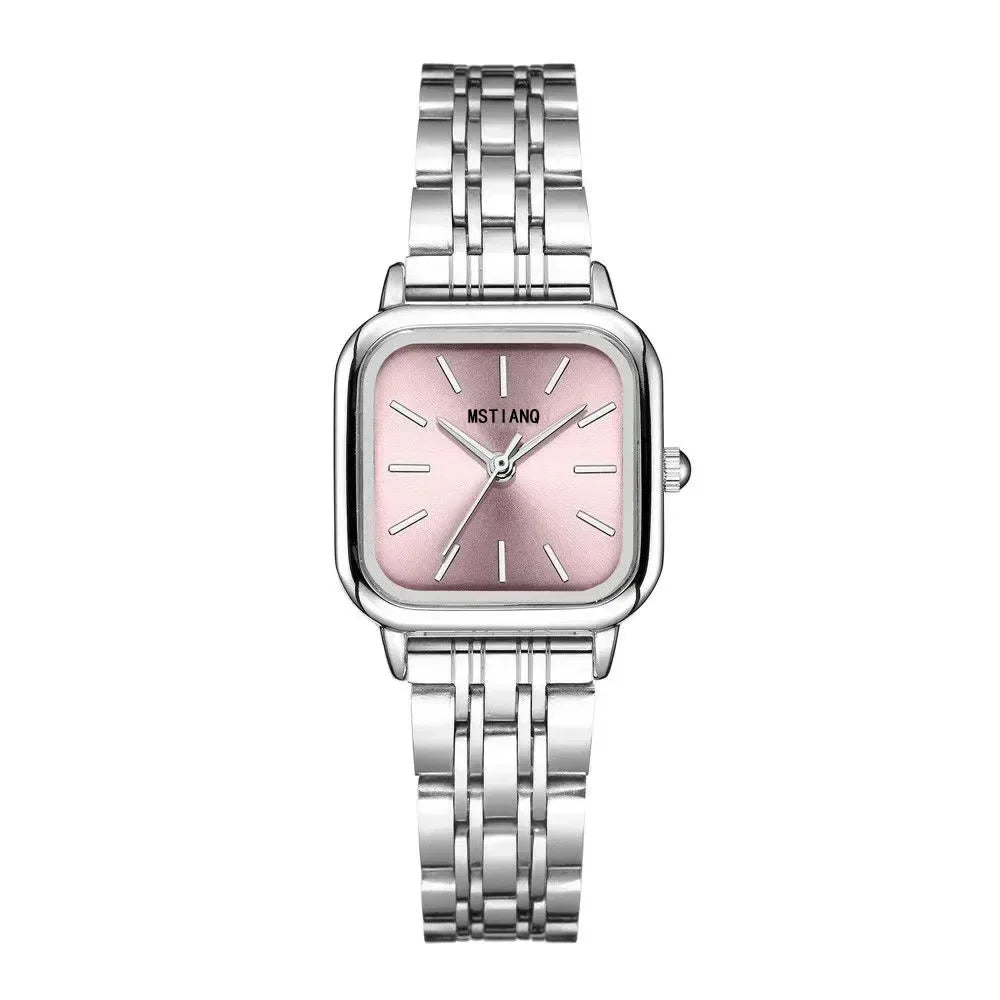 Orologio da donna di lusso Orologio da polso al quarzo da donna con cintura in acciaio alla moda delle migliori marche Montre Femme Bellissimi regali Orologi da donna di lusso