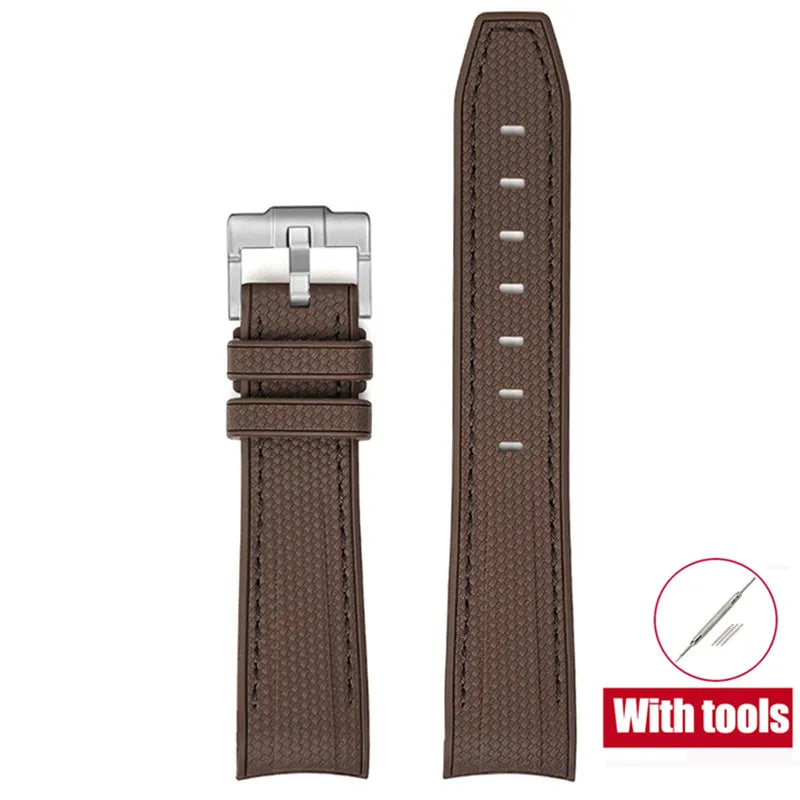 Cinturino in gomma per Swatch X Omega Joint MoonSwatch Cinturino sportivo impermeabile da 20 mm Cinturino con estremità curva in silicone per uomo donna