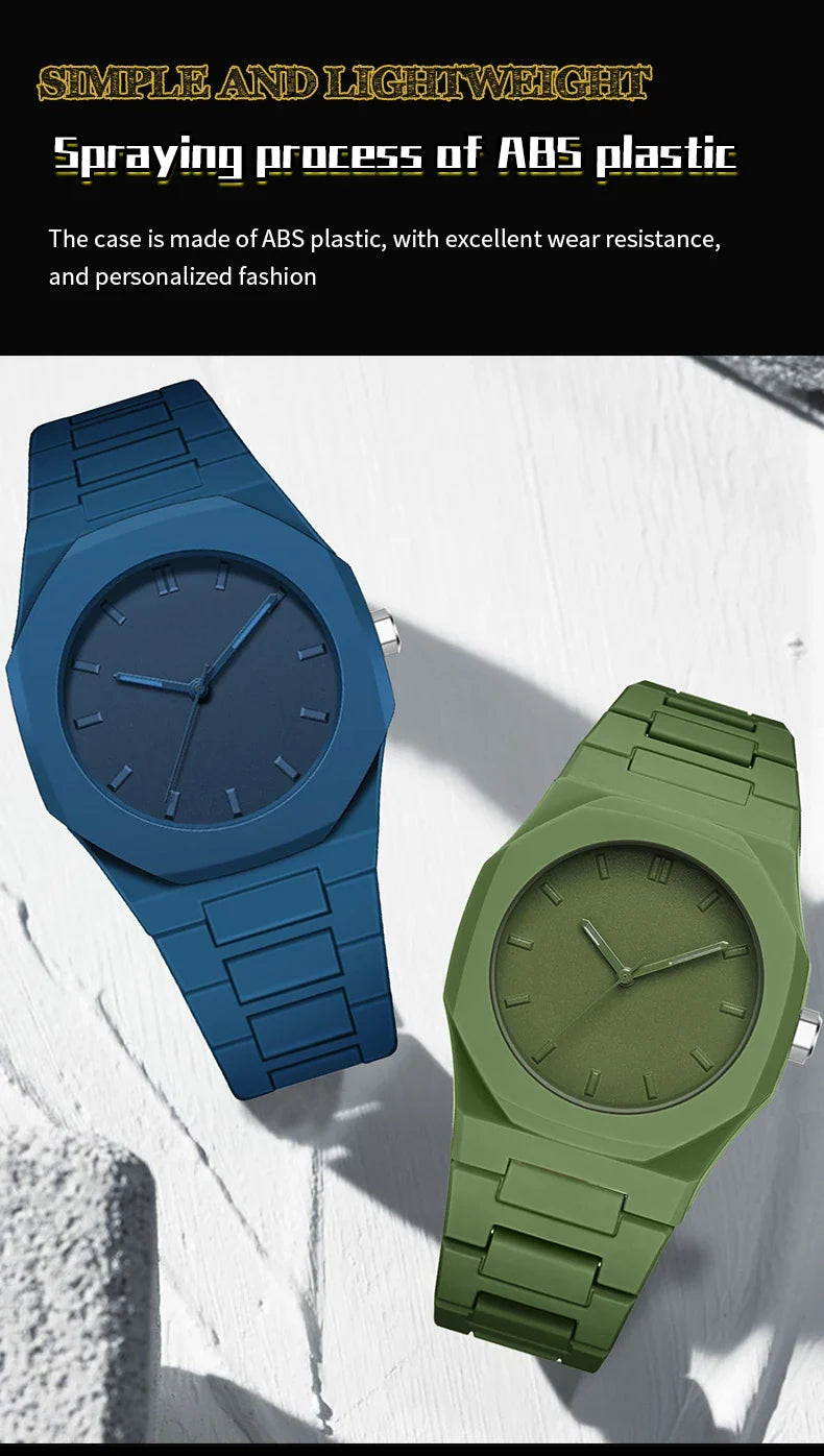 VA VA VOOM Orologio creativo da uomo di marca Moda Silicone Nero Business Style Arabo Digitale Creativo Militare Orologi sportivi al quarzo