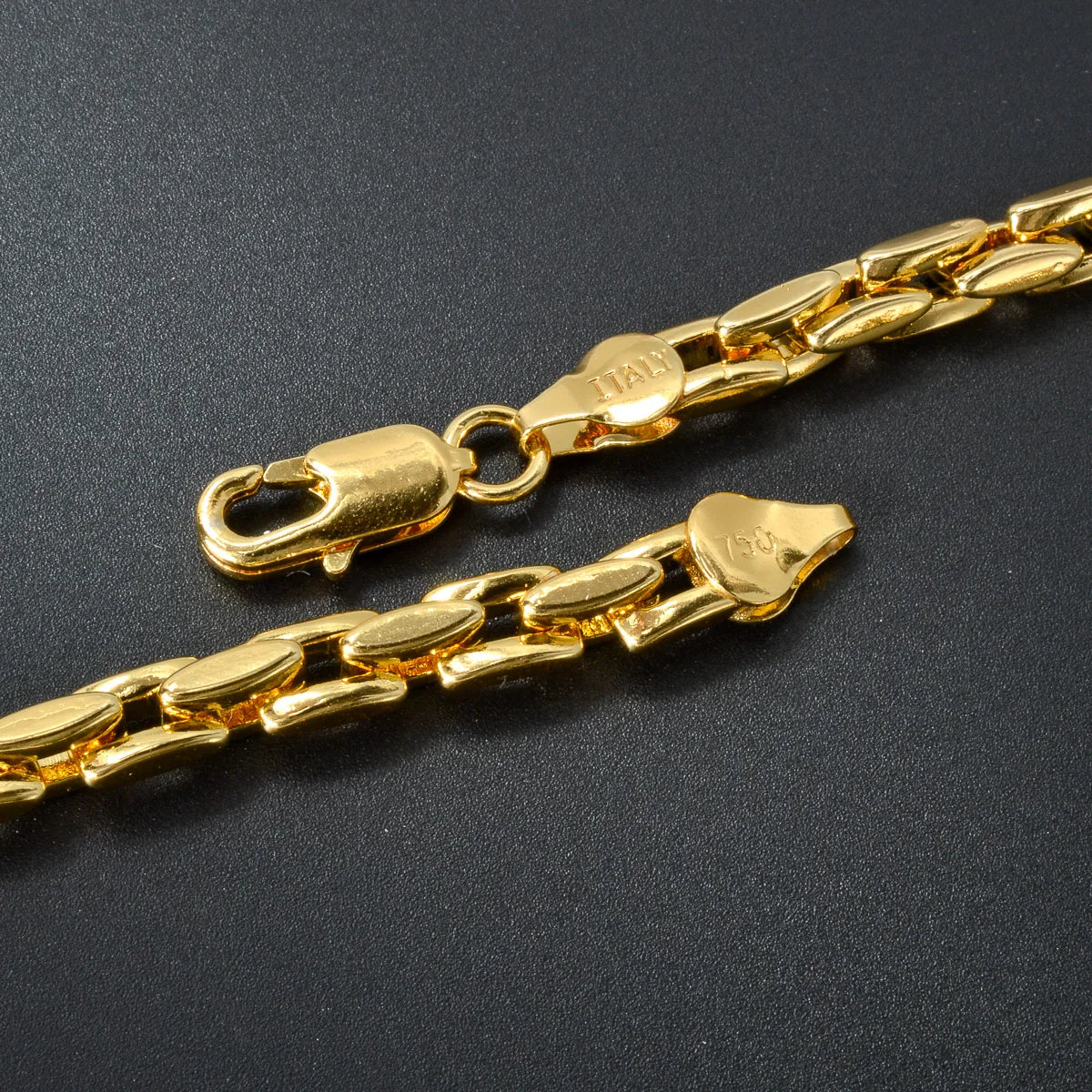 Sunny Jewelry Set Classic placcato oro collana bracciale per donna uomo Luxury Punk rame Link catene collana braccialetto regalo