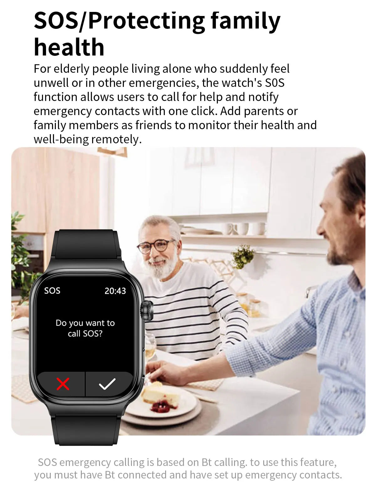 2026 Nuovo Misurazione Accurata Salute Smart Watch ECG + PPG Acido Urico Pressione Sanguigna Lipidi Nel Sangue Chiamata BT Smartwatch Per Le Donne Degli Uomini