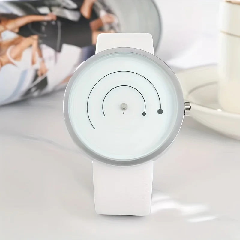 Orologio creativo di nuova moda da uomo Orologi sportivi Casual cinturino in pelle analogico da polso al quarzo da uomo Relogio Masculino Reloj Hombre