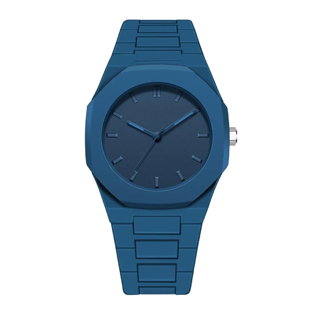 VA VA VOOM Orologio creativo da uomo di marca Moda Silicone Nero Business Style Arabo Digitale Creativo Militare Orologi sportivi al quarzo