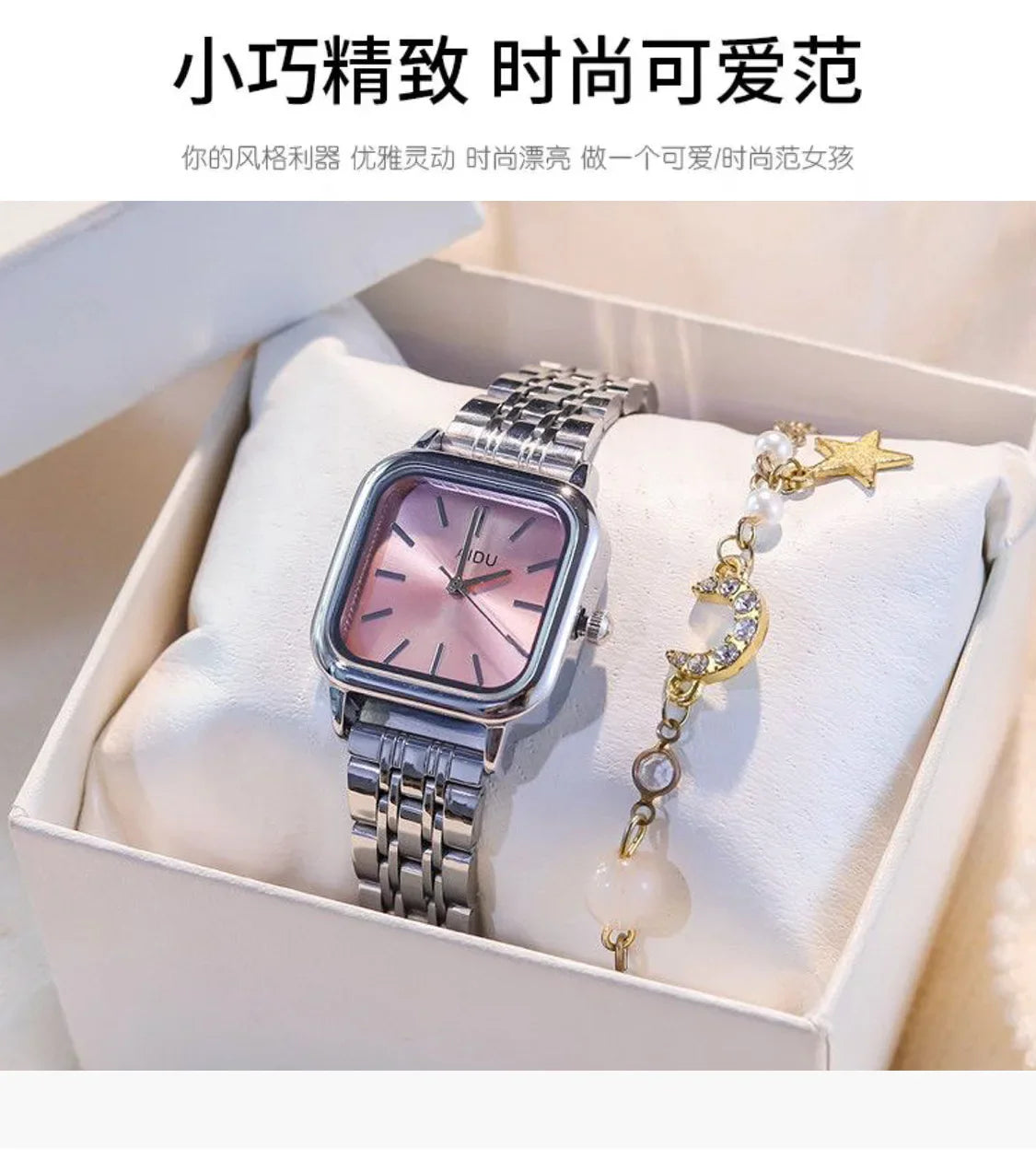 Orologio da donna di lusso Orologio da polso al quarzo da donna con cintura in acciaio alla moda delle migliori marche Montre Femme Bellissimi regali Orologi da donna di lusso