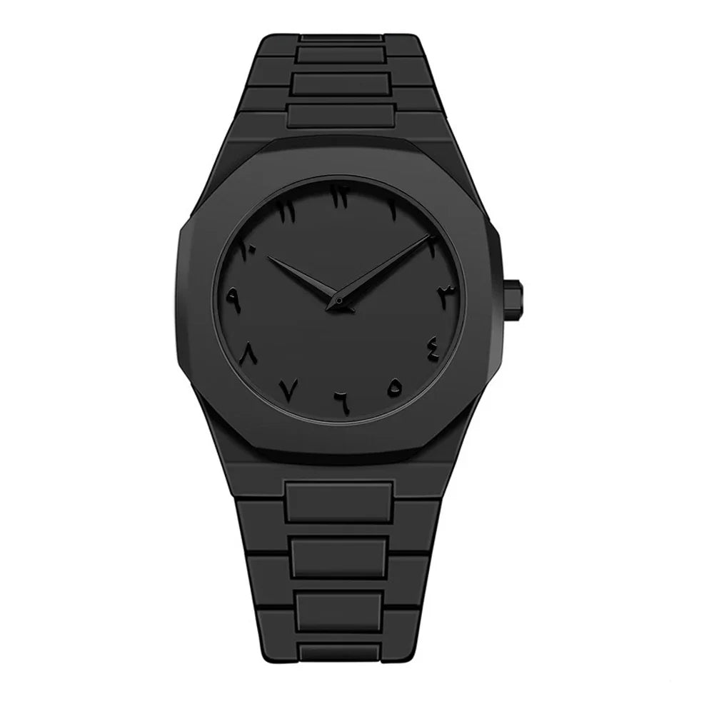 VA VA VOOM Orologio creativo da uomo di marca Moda Silicone Nero Business Style Arabo Digitale Creativo Militare Orologi sportivi al quarzo
