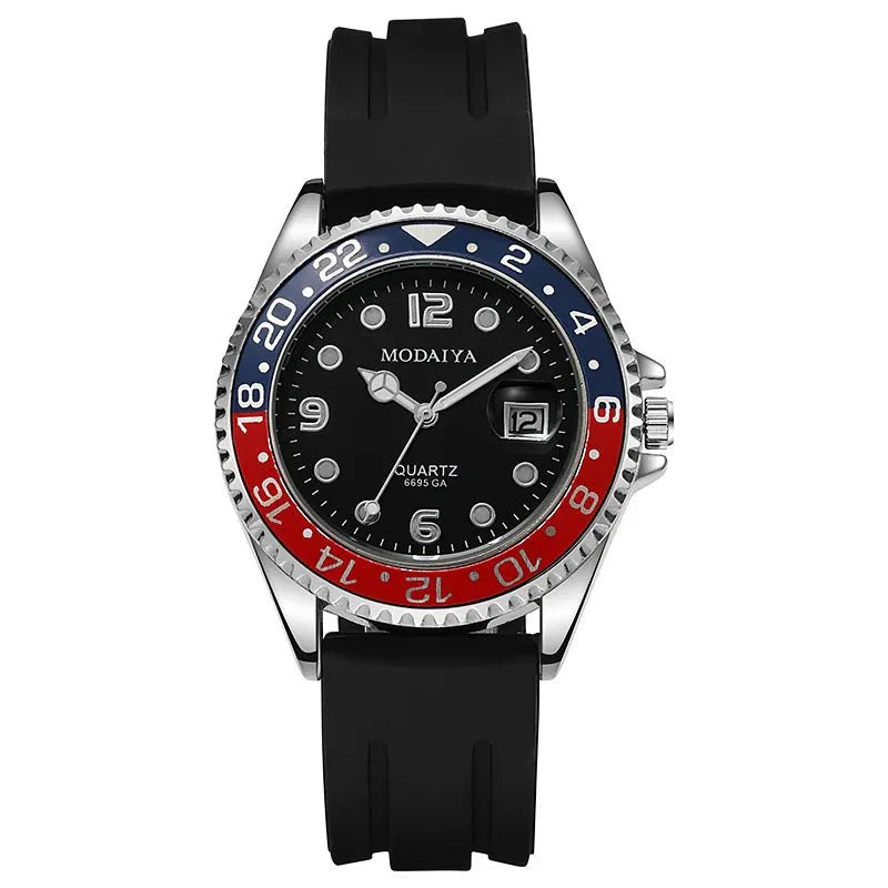 Orologi da uomo alla moda con data Orologio sportivo casual di lusso di fascia alta Orologi da polso classici da uomo al quarzo da lavoro in acciaio inossidabile