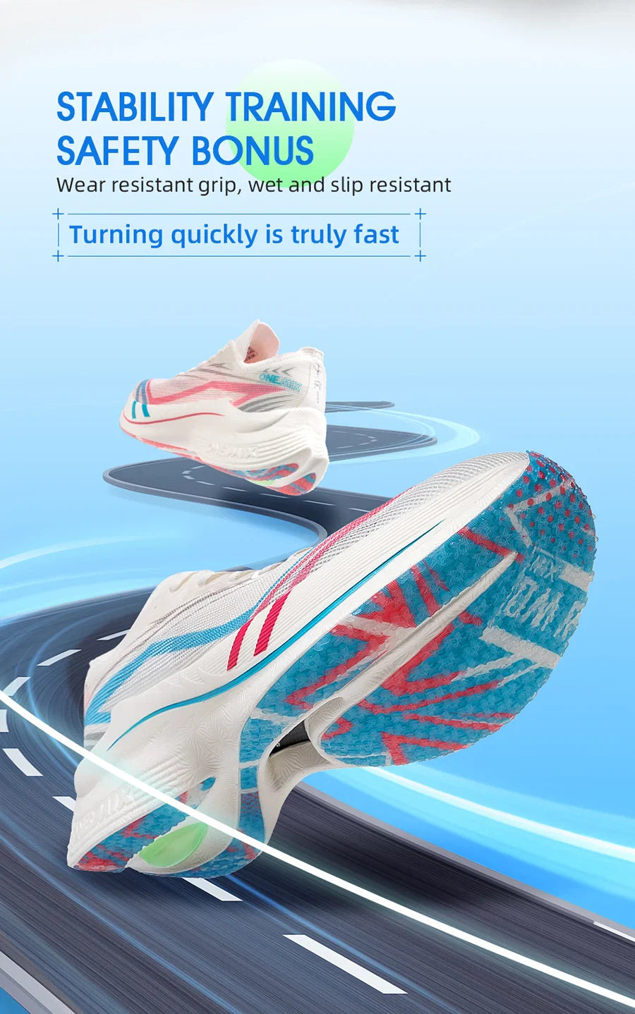 ONEMIX 2026 Tupo Nuove Scarpe da Corsa Marathon con Piastra in Carbonio, Supporto Stabile per Assorbimento degli Urti, Sneakers Ultraleggere con Rimbalzo
