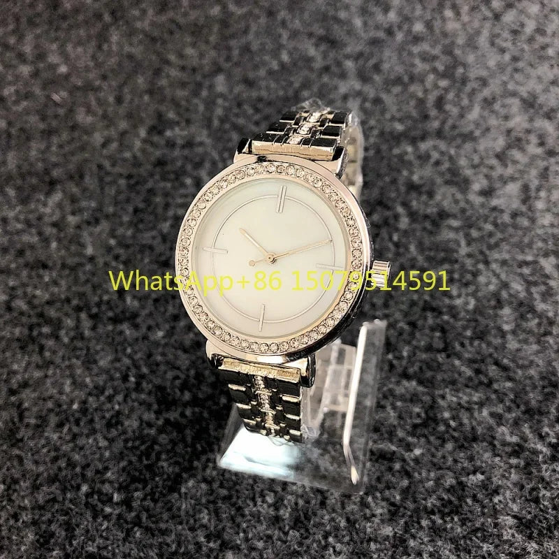 Orologi di Lusso in Cristallo per Donne, Marca di Moda, Orologio al Quarzo con Diamanti per Signore, Orologi da Polso Femminili in Acciaio, Relogio Feminino, Regalo