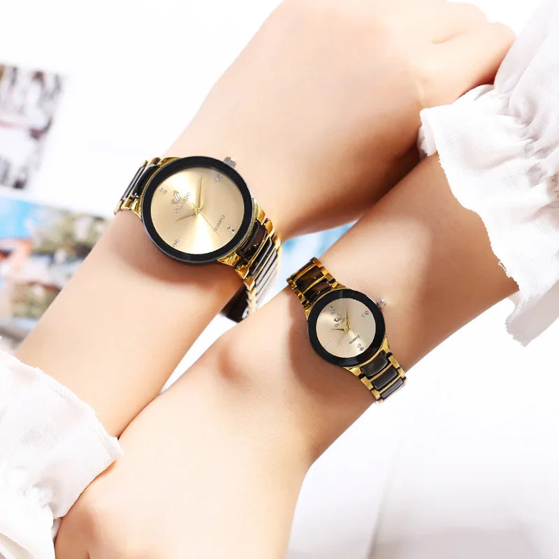 ORLANDO Orologi di lusso da uomo Nuovo arrivato Orologio da polso in acciaio al quarzo oro nero freddo Squisito orologio Masculino Relogio Orologio di moda
