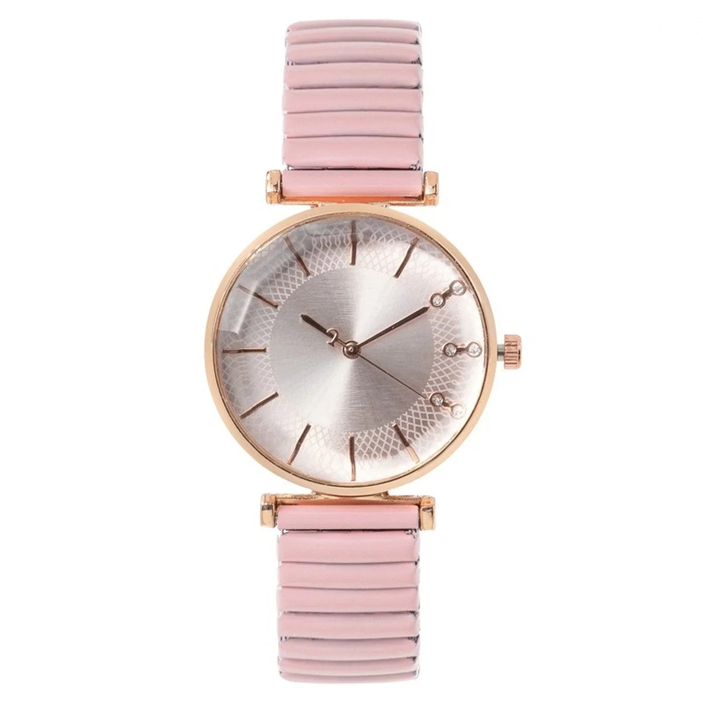 Orologio al quarzo da donna in cristallo semplice blu tesoro di lusso Orologio casual con cinturino elasticizzato in acciaio inossidabile Orologio da donna alla moda