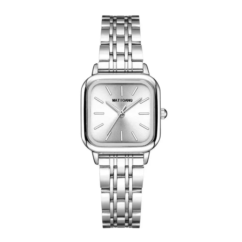 Orologio da donna di lusso Orologio da polso al quarzo da donna con cintura in acciaio alla moda delle migliori marche Montre Femme Bellissimi regali Orologi da donna di lusso