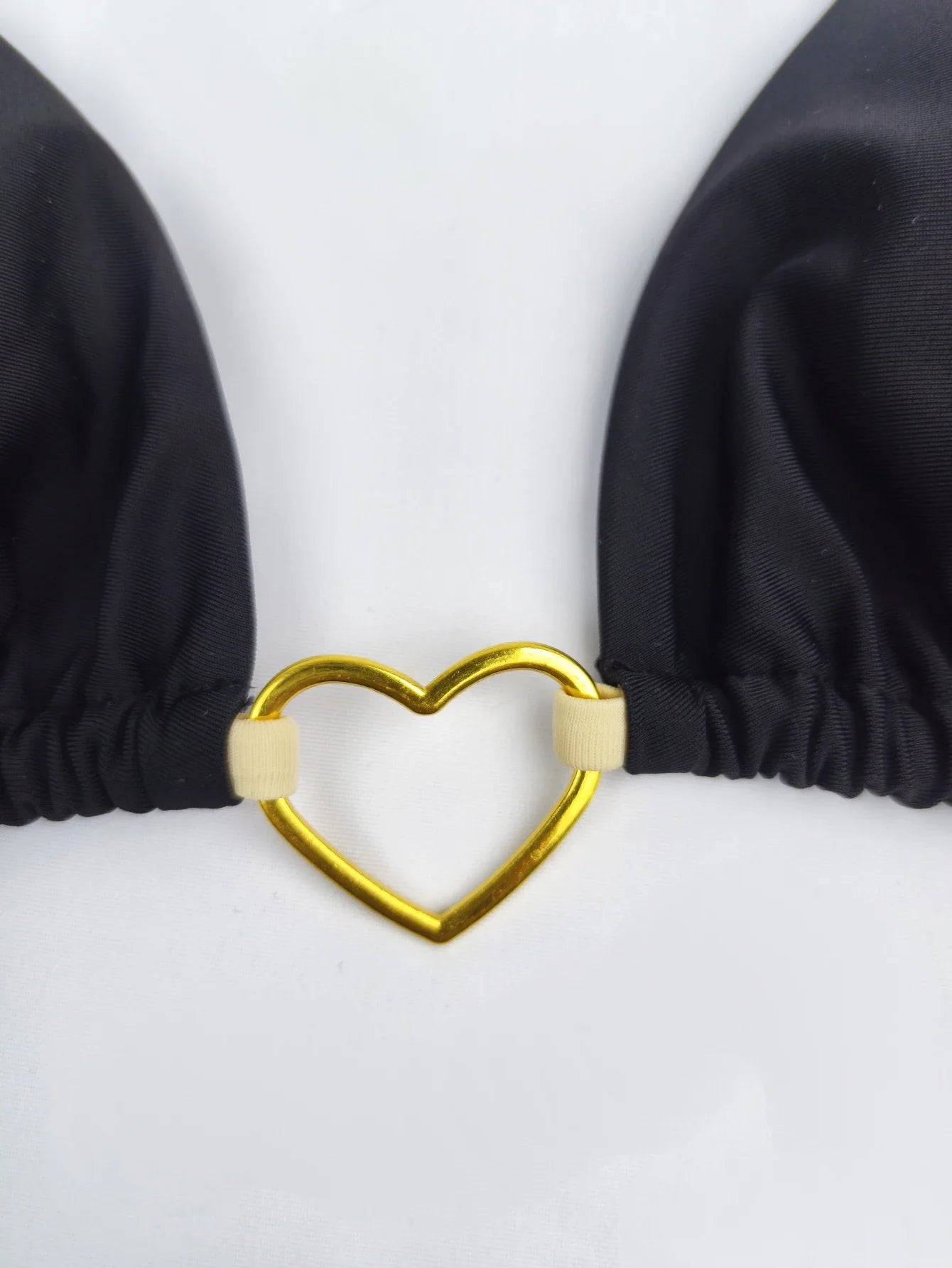 Nuovo costume da donna bikini bianco tinta unita costume da bagno alla moda con lacci a vita bassa set da due pezzi