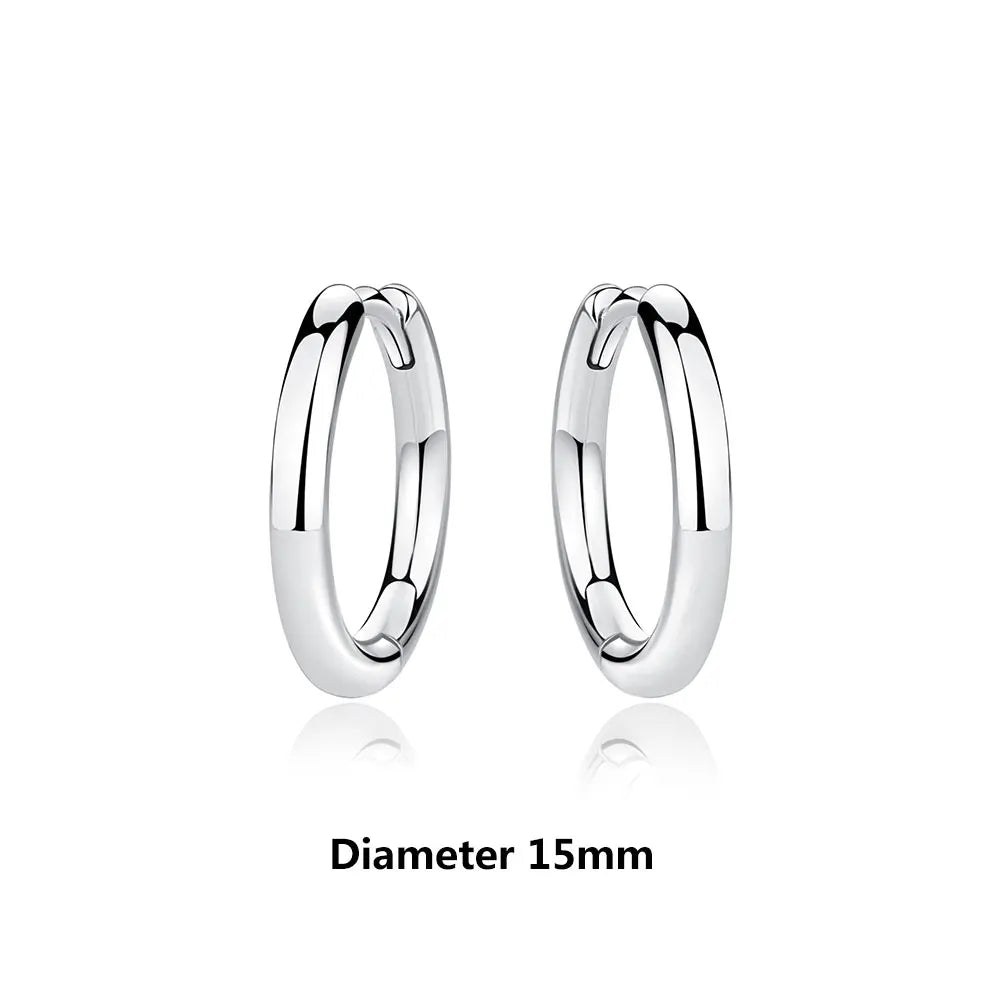 Orecchini Originali in Argento Sterling 925, Modello 2026, a Perno e a Cerchio con Cristalli, per Donna, in Oro Rosa, con Corona, Cuore, Infinito, Ape, Gioielli