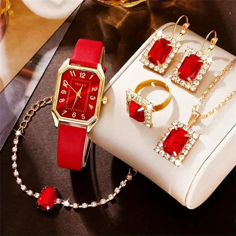 Orologi da donna quadrati di moda di lusso Orologio da polso al quarzo da donna di marca Classico semplice Femme Cinturino in pelle blu Relogio Feminino