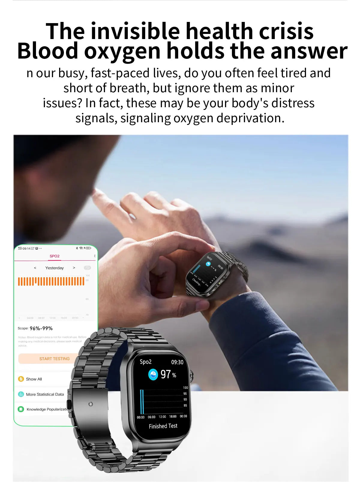 2026 Nuovo Misurazione Accurata Salute Smart Watch ECG + PPG Acido Urico Pressione Sanguigna Lipidi Nel Sangue Chiamata BT Smartwatch Per Le Donne Degli Uomini