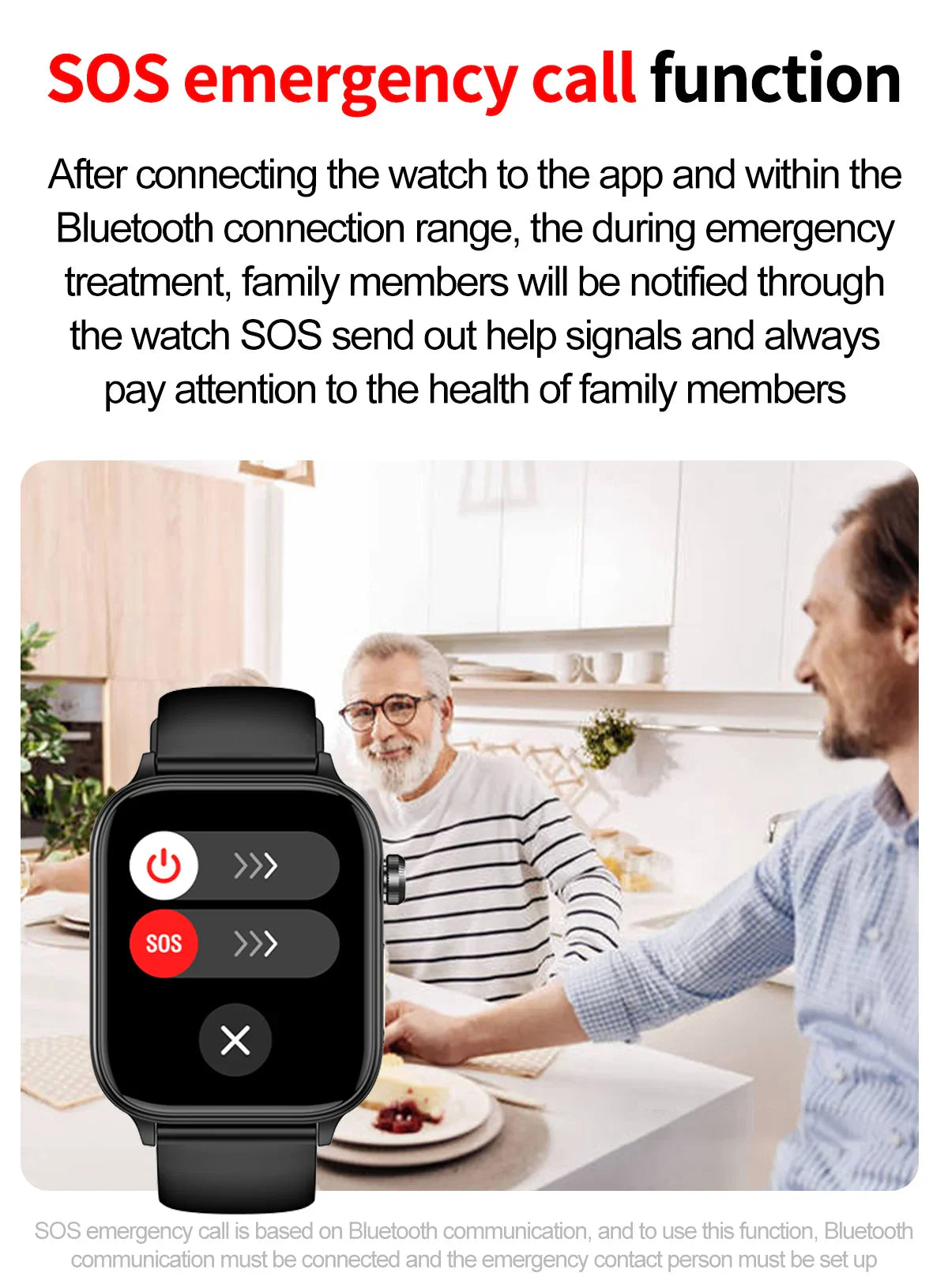 2025 Nuovo AI Diagnosi Lipidi nel sangue Acido urico Test di composizione corporea Smart Watch per uomo ECG + PPG Chiamata Bluetooth Salute Smartwatch