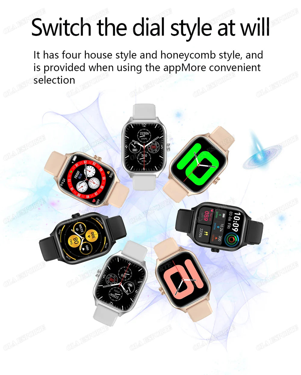 Smartwatch 2025 per Android e iOS, Schermo a Colori da 2,01 Pollici, Risposta alle Chiamate Bluetooth, Orologio Fitness Tracker per Donne e Uomini