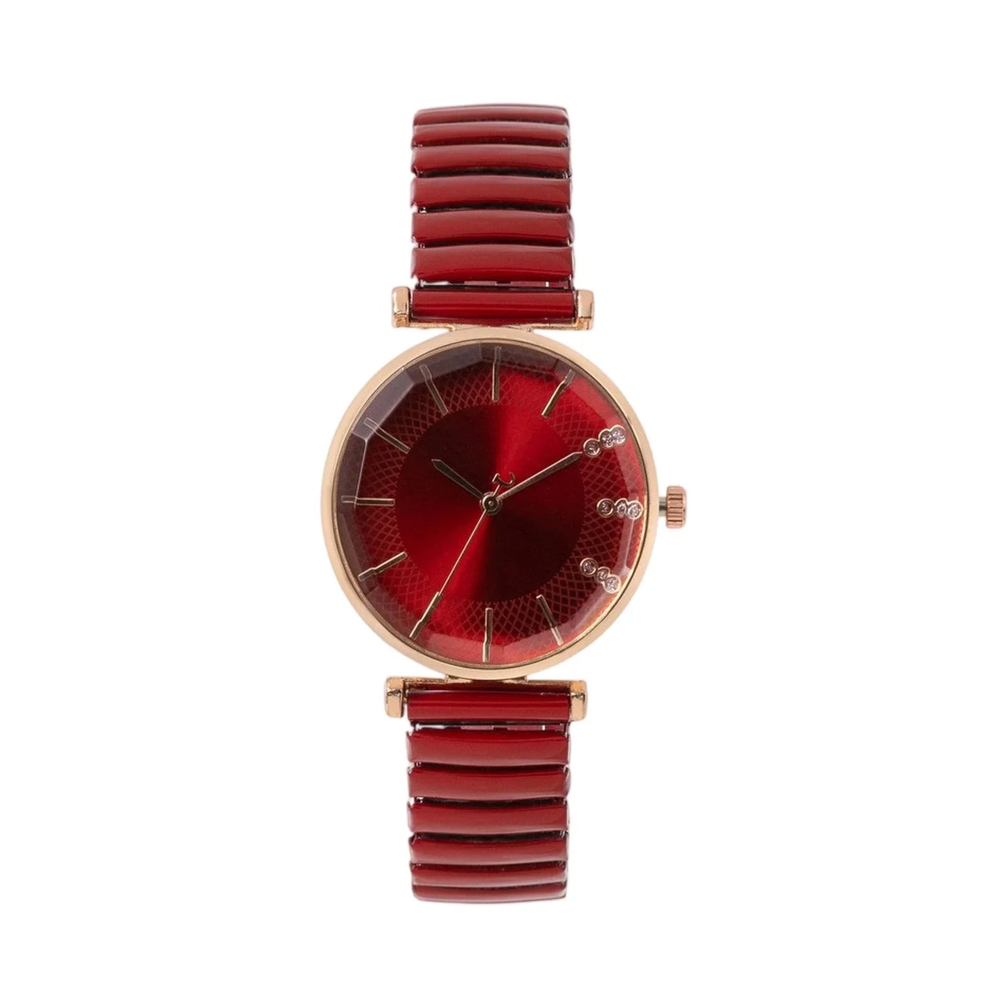 Orologio al quarzo da donna in cristallo semplice blu tesoro di lusso Orologio casual con cinturino elasticizzato in acciaio inossidabile Orologio da donna alla moda