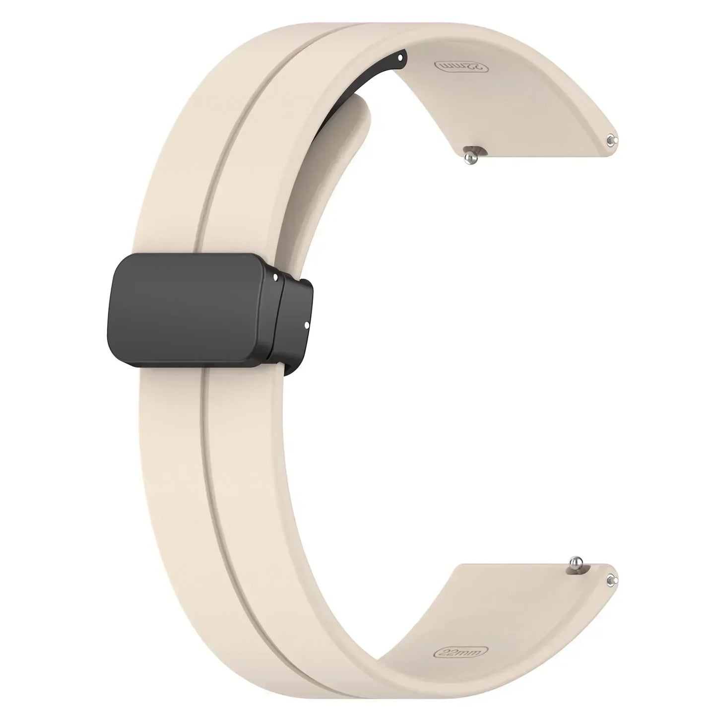 22mm 20mm cinturino magnetico in silicone per Omega X Swatch Joint MoonSwatch cinturino per Xiaomi Watch S4 S3 S2 S1/Huawei GT6Pro GT6 5 4 46