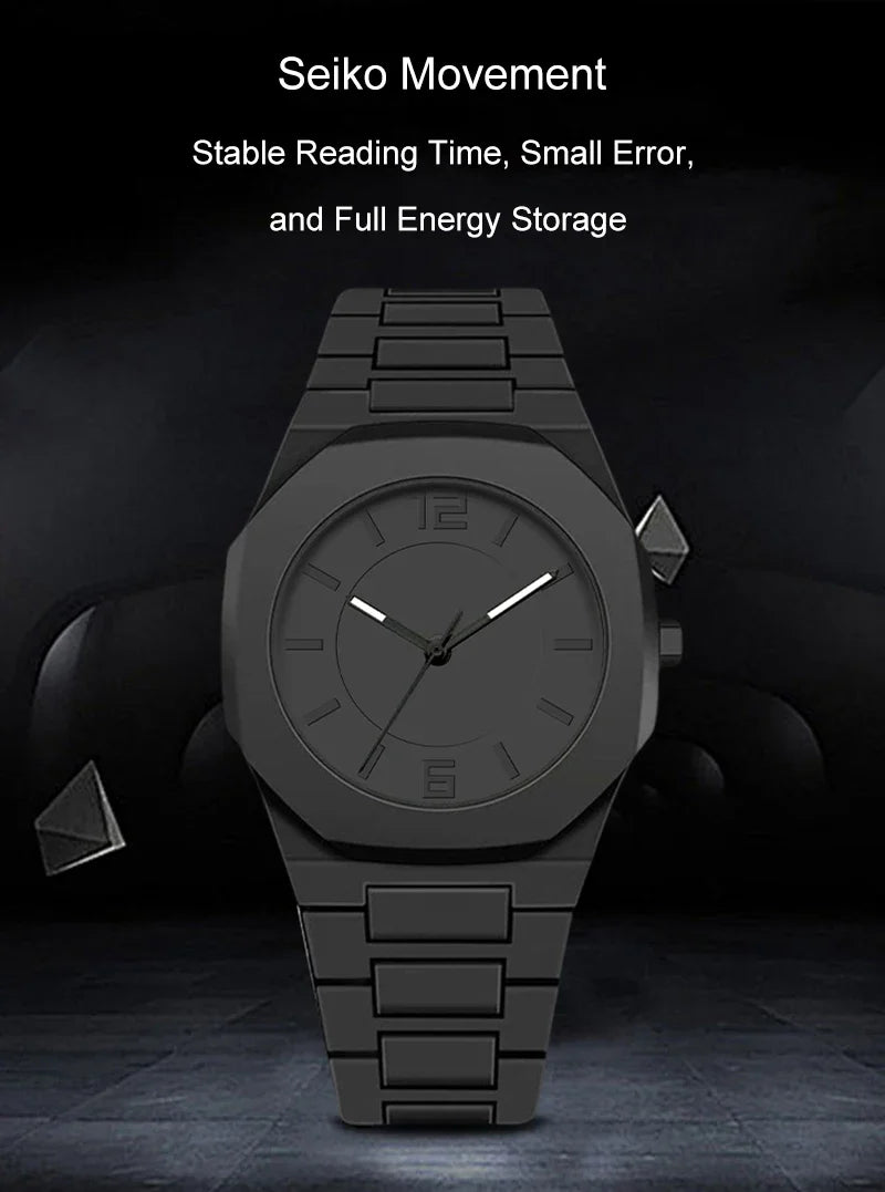 UTHAI 2025 Nuovi orologi da uomo Business Braccialetti in plastica impermeabili Orologi al quarzo alla moda e casual Reloj Hombre