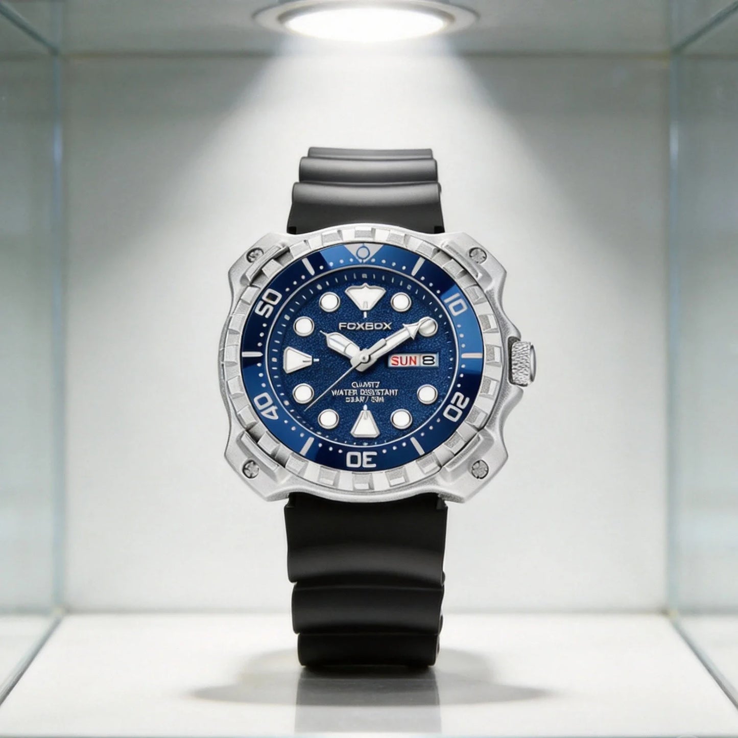 Orologio da uomo LIGE 2026 alla moda, orologio sportivo di lusso con quadrante grande, impermeabile, luminoso, al quarzo, con datario, per uomo, marca Foxbox