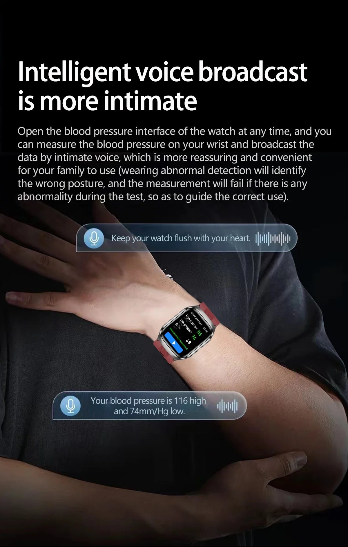 2026 Nuovo aggiornamento AI diagnostico Airbag pressione sanguigna precisa salute SmartWatch acido urico ECG lipidi nel sangue Smartwatch uomo donna