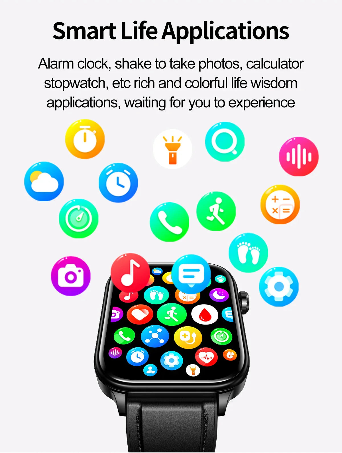 2025 Nuovo AI Diagnosi Lipidi nel sangue Acido urico Test di composizione corporea Smart Watch per uomo ECG + PPG Chiamata Bluetooth Salute Smartwatch