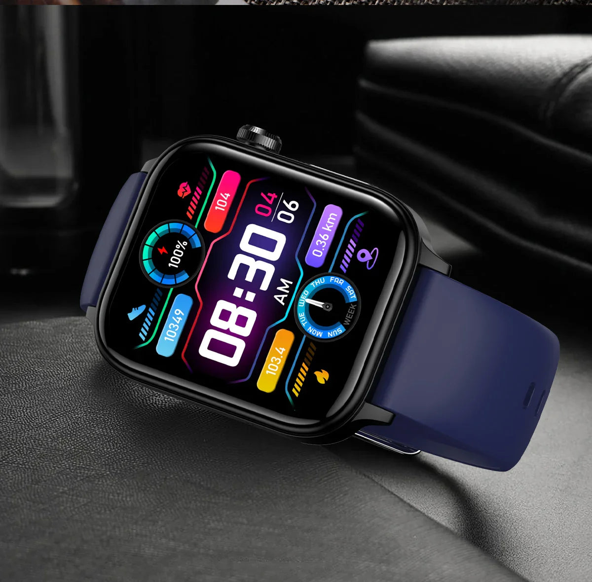 Nuovo 2025 Smartwatch per XIAOM1 con ECG+PPG, Monitoraggio Grasso Sanguigno e Acido Urico, Frequenza Cardiaca, Pressione Sanguigna, Chiamate Bluetooth per Uomini e Donne