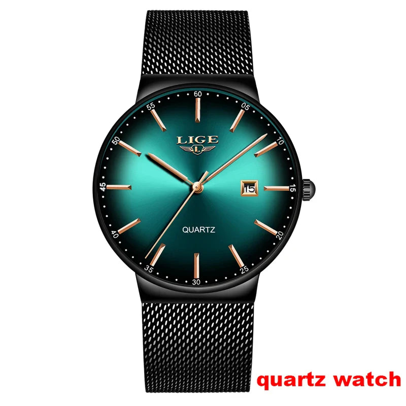 Orologi da Polso Meccanici Automatici LIGE 2026 per Uomo, Marca di Lusso, Orologio da Uomo con Tourbillon, Moda Business, Impermeabile