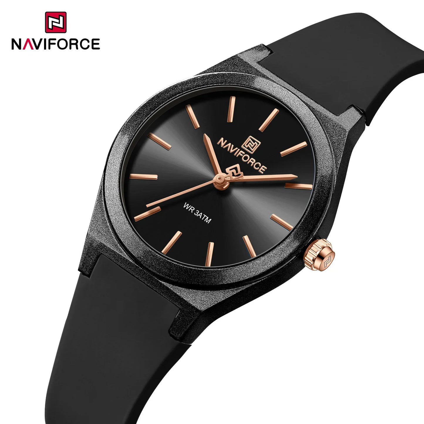 NAVIFORCE 2025 Orologi moda donna Orologio al quarzo Sport Cinturino in silicone Orologi da polso da donna Orologio semplice Regalo relogios feminino