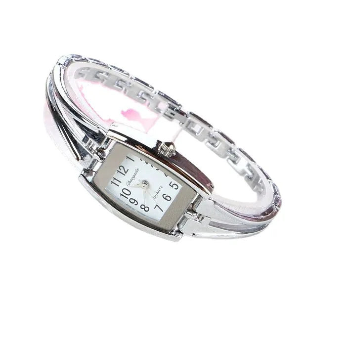 I più nuovi braccialetti per orologi da polso da donna Orologi da donna in acciaio inossidabile di moda Orologio da donna al quarzo Orologi Reloj Mujer
