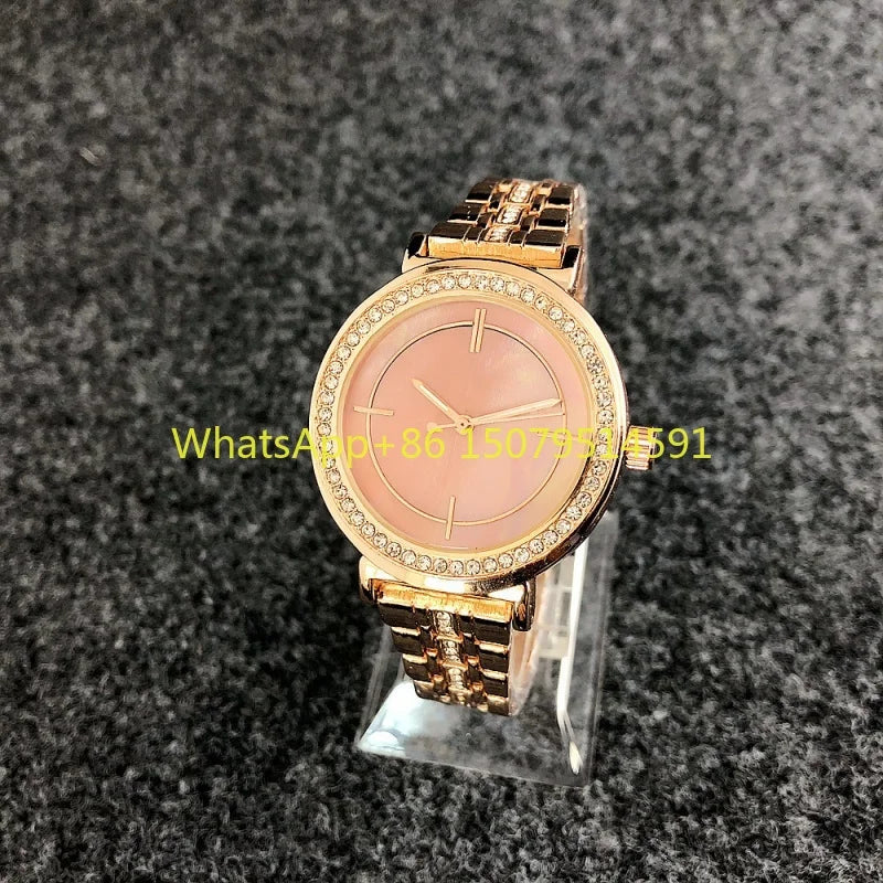 Orologi di Lusso in Cristallo per Donne, Marca di Moda, Orologio al Quarzo con Diamanti per Signore, Orologi da Polso Femminili in Acciaio, Relogio Feminino, Regalo