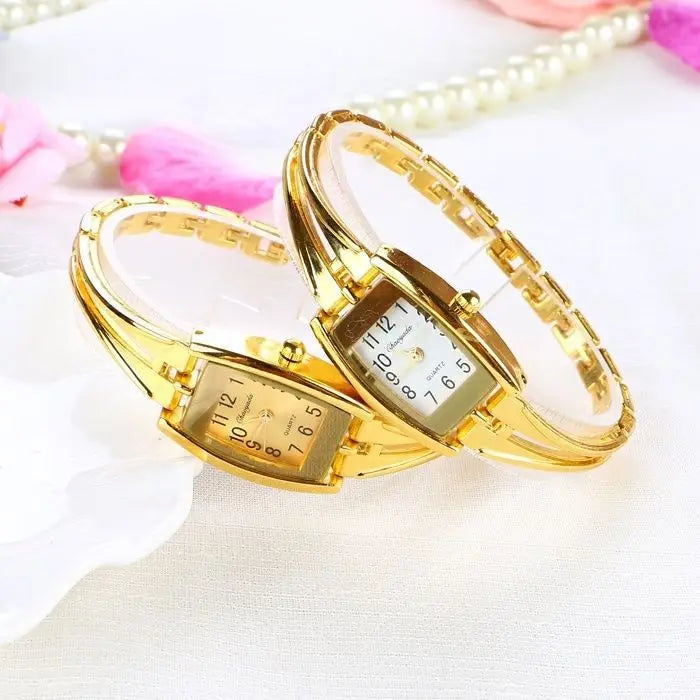 I più nuovi braccialetti per orologi da polso da donna Orologi da donna in acciaio inossidabile di moda Orologio da donna al quarzo Orologi Reloj Mujer